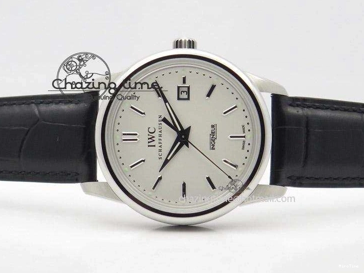 MIROTIME 0712 Ingeniuer St.Laurens SS White Dial MK 1:1 Best Edition On Black Leather Strap A Youthful 7363